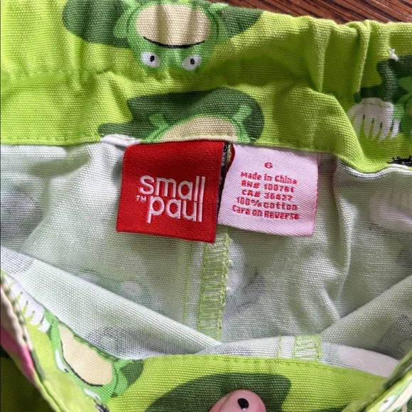Paul Frank Small Paul Skort Frogs Size 6 - Picture 6 of 6